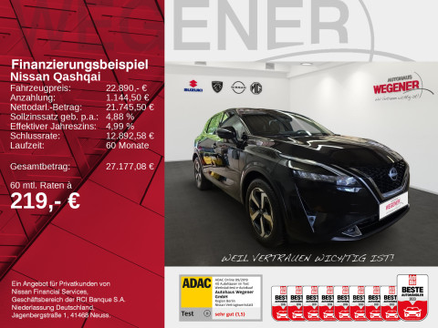 Ansicht 2 - Gebrauchtwagen Fahrzeug, Modell Qashqai der Marke Nissan von Verkäufer Autohaus Wegener Berlin GmbH - Filiale Spandau