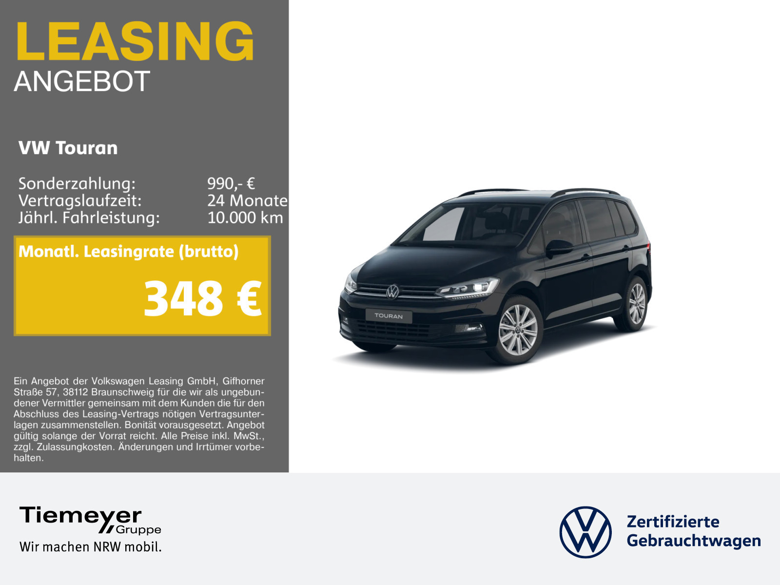 Volkswagen Touran 1.5 TSI Volkswagen Touran 1.5 TSI