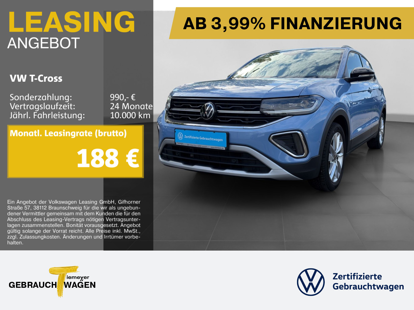 Volkswagen T-Cross 1.0 TSI Volkswagen T-Cross 1.0 TSI