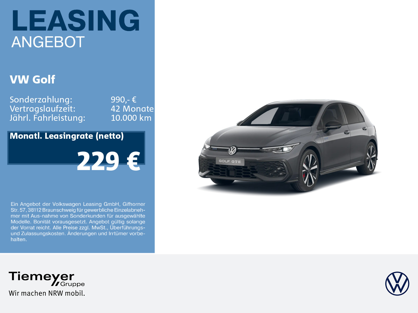 Volkswagen Golf 1.5 eHybrid
