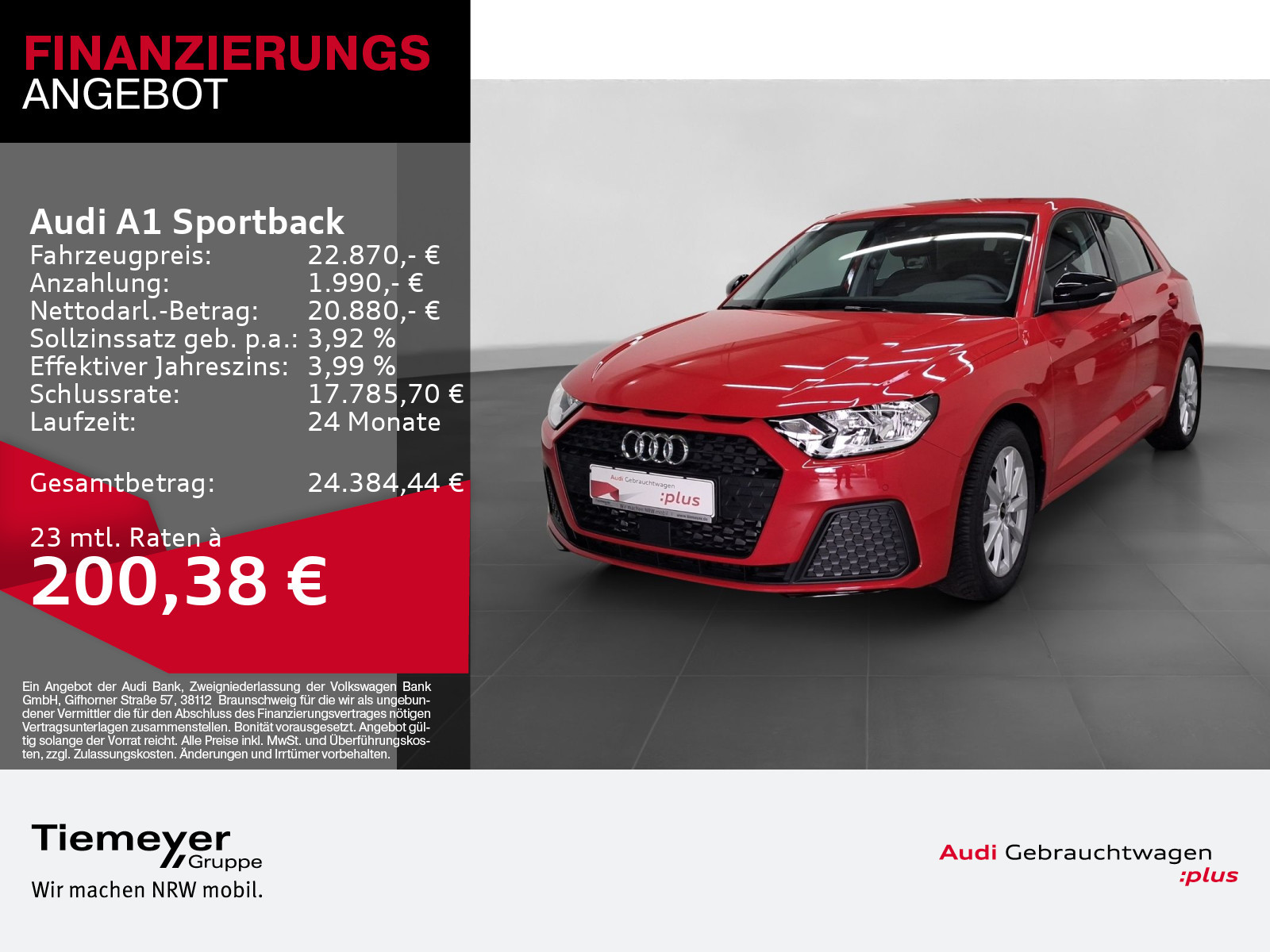 Audi A1 Sportback 30 Audi A1 Sportback 30