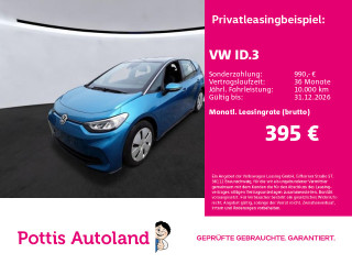 Volkswagen ID.3 PRO NAVI KLIMA PDC SHZG LED