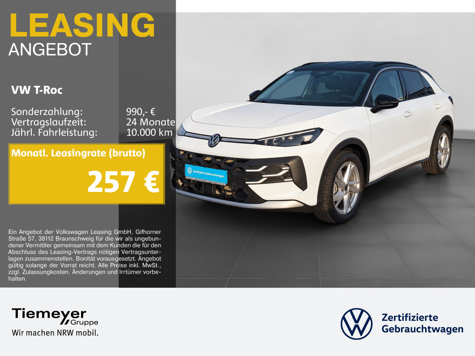 Volkswagen T-Roc 1.5 eTSI Volkswagen T-Roc 1.5 eTSI