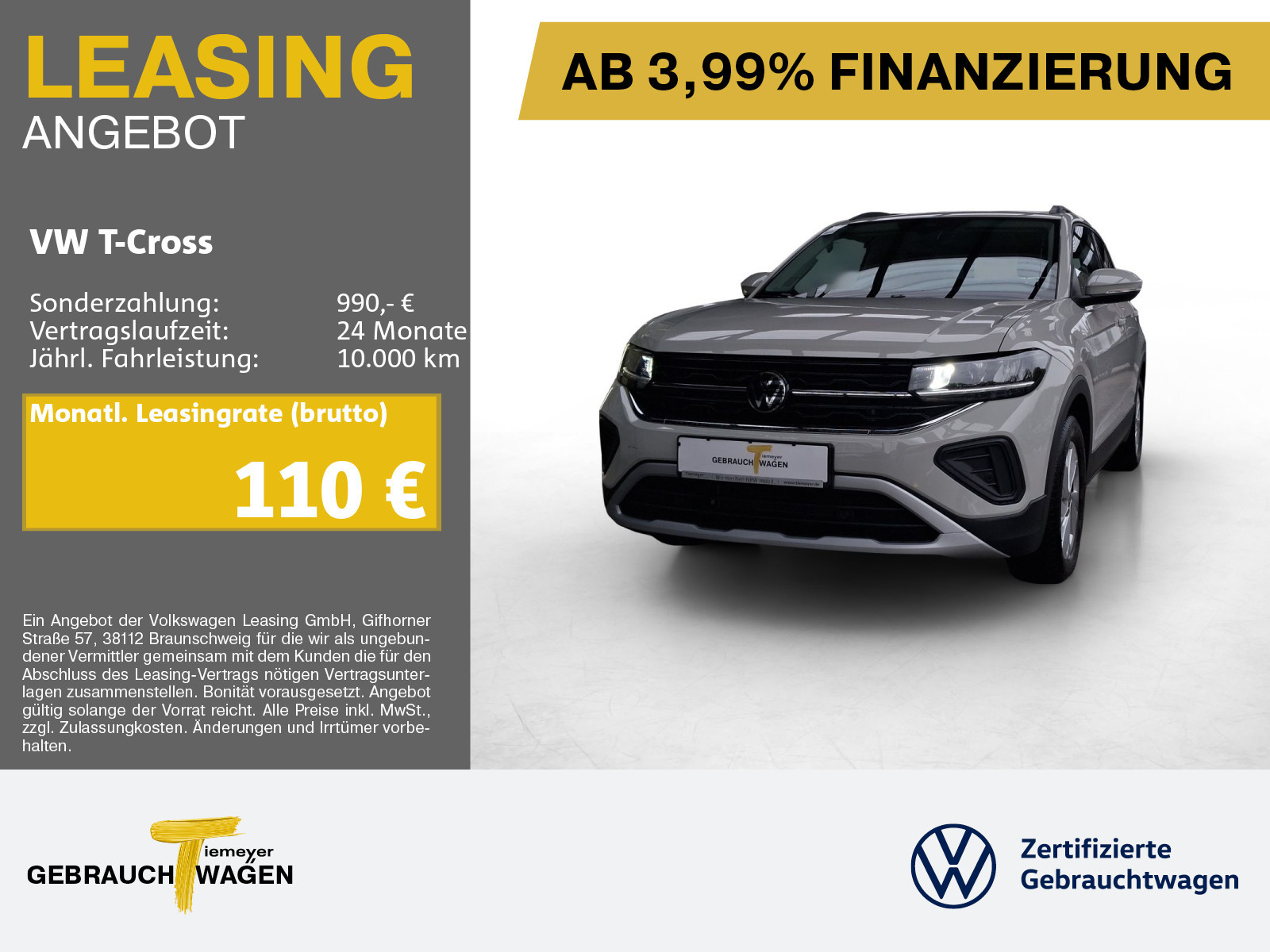 Volkswagen T-Cross 1.0 TSI Volkswagen T-Cross 1.0 TSI
