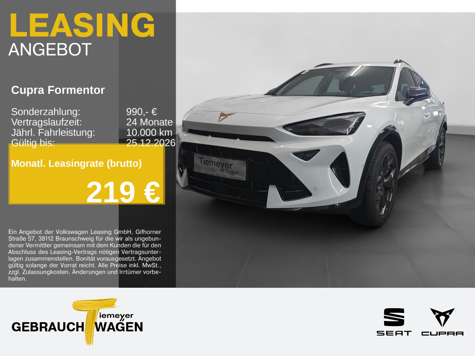 Cupra Formentor 1.5 eTSI Cupra Formentor 1.5 eTSI
