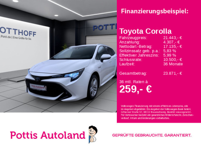 Bild 0: Toyota Corolla Touring Sports 2.0 hybrid BUSINESS EDITION KLIMA SITZHZG NAVI