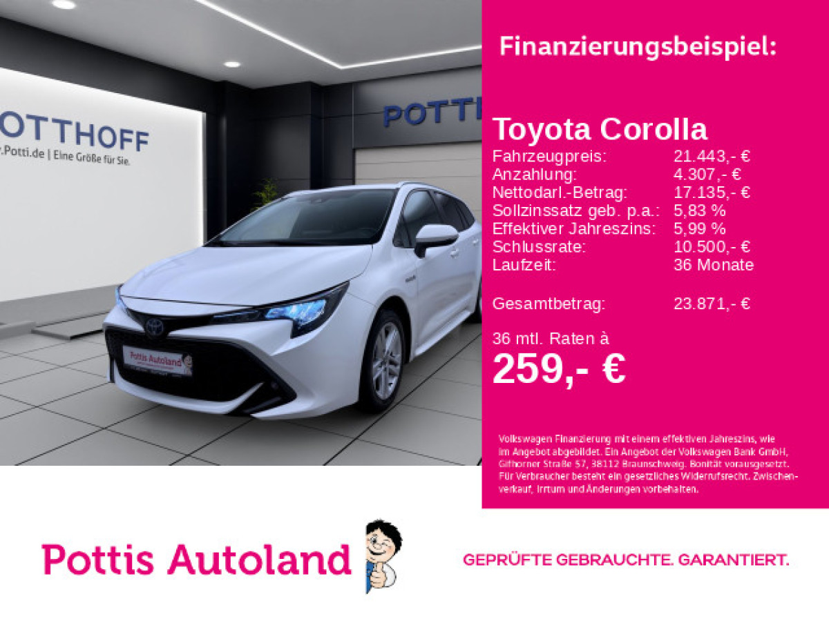 Thumb 0: Toyota Corolla Touring Sports 2.0 hybrid BUSINESS EDITION KLIMA SITZHZG NAVI