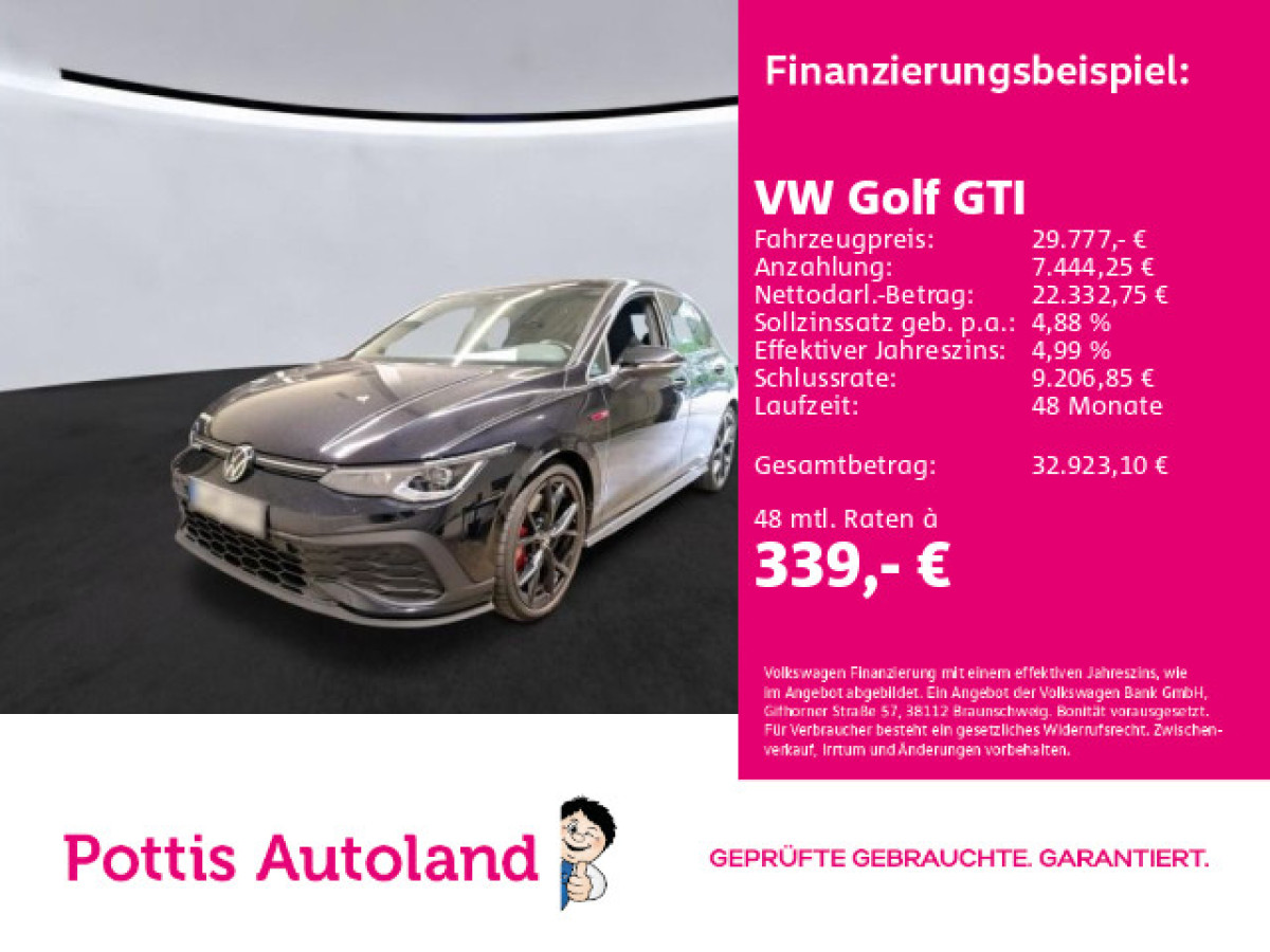 Thumb 0: Volkswagen Golf GTI CLUBSPORT PANO NAVI SITZHZG IQ.LIGHT