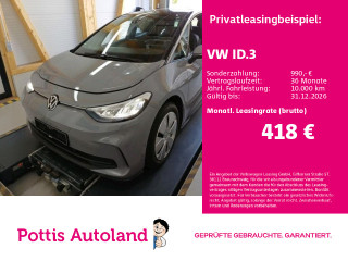 Volkswagen ID.3 PRO MOVE KAMERA NAVI SITZHZG PDC LED