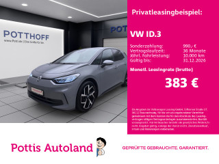 Volkswagen ID.3 PRO MOVE NAVI KAMERA SITZHZG PDC LED