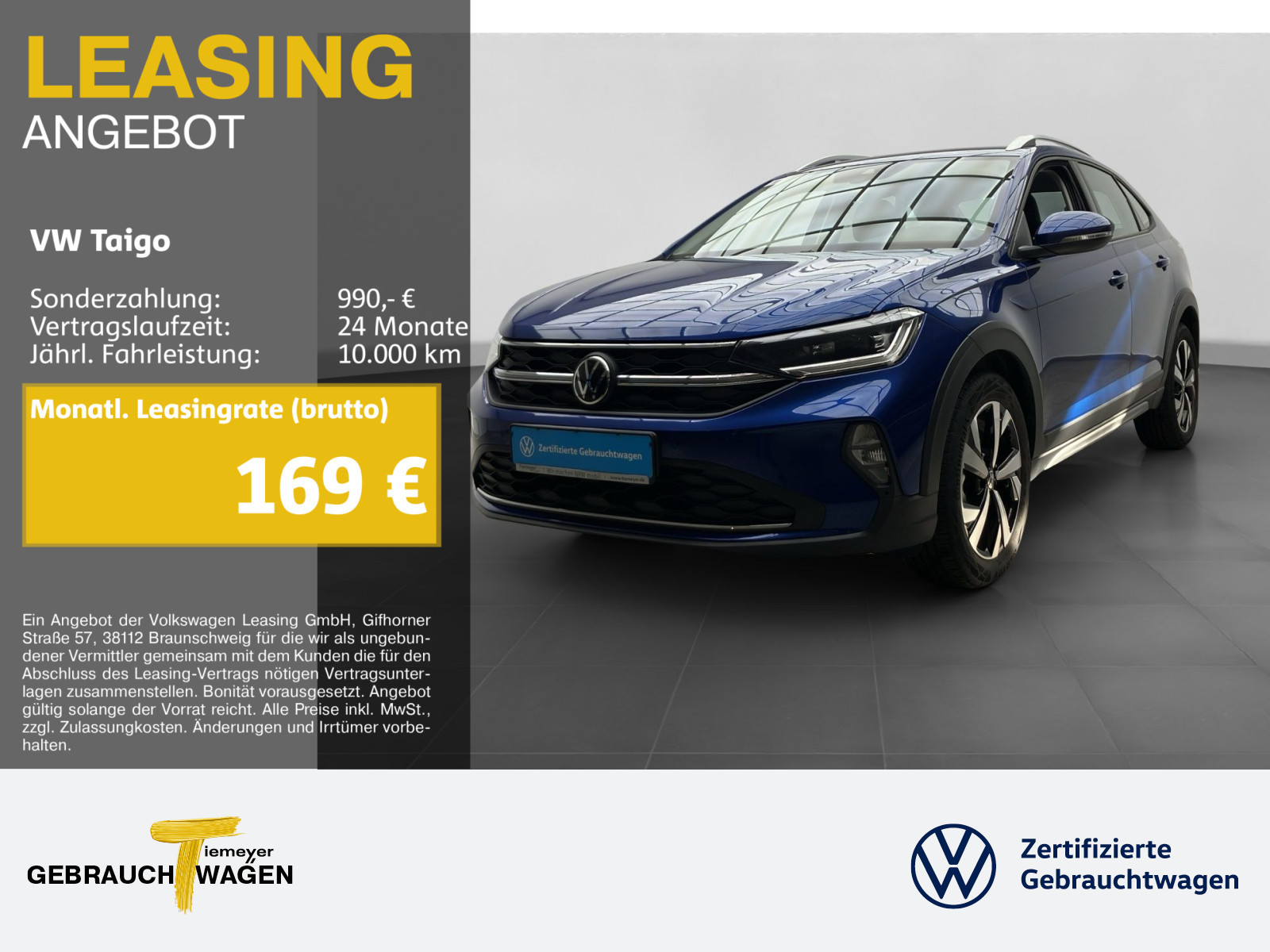 Volkswagen Taigo 1.0 TSI Volkswagen Taigo 1.0 TSI