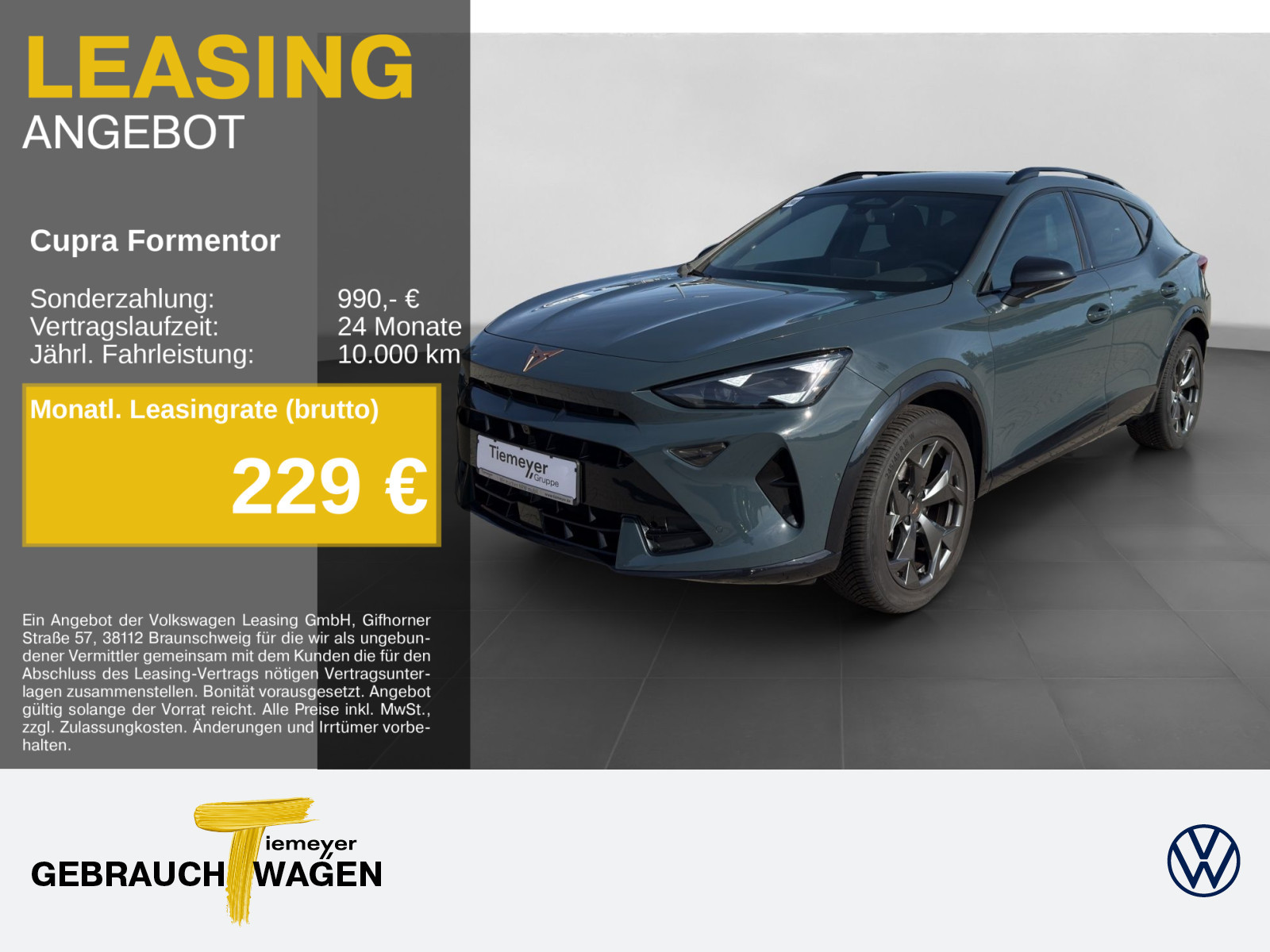 Cupra Formentor 1.5 eTSI Cupra Formentor 1.5 eTSI