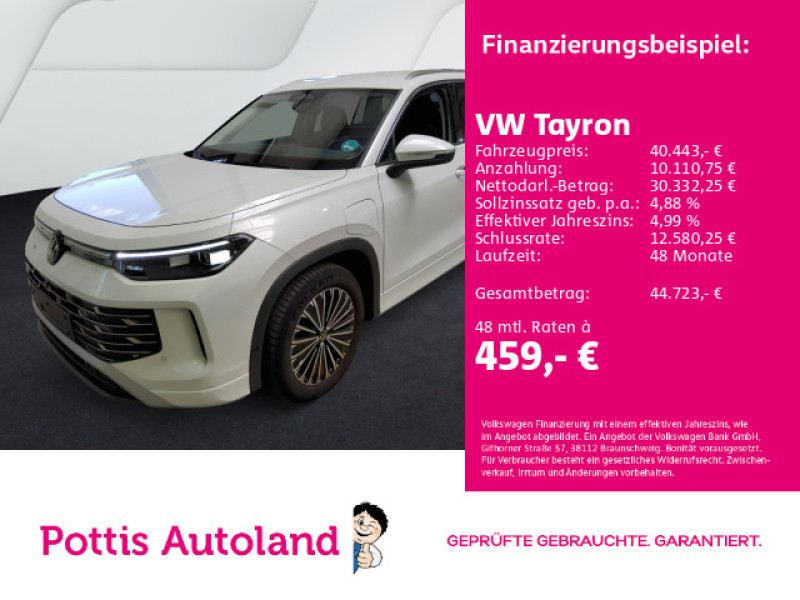 Bild 0: Volkswagen Tayron 1.5 TSI eHybrid DSG ELEGANCE NAVI KAMERA SITZHZG
