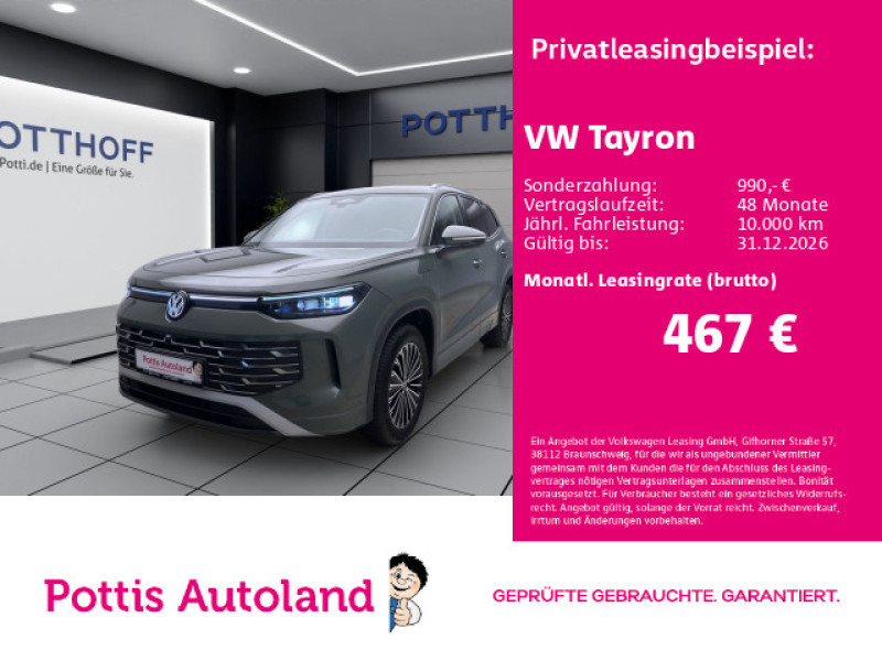 Bild 0: Volkswagen Tayron 1.5 TSI eHybrid DSG ELEGANCE AHK NAVI IQ.LIGHT