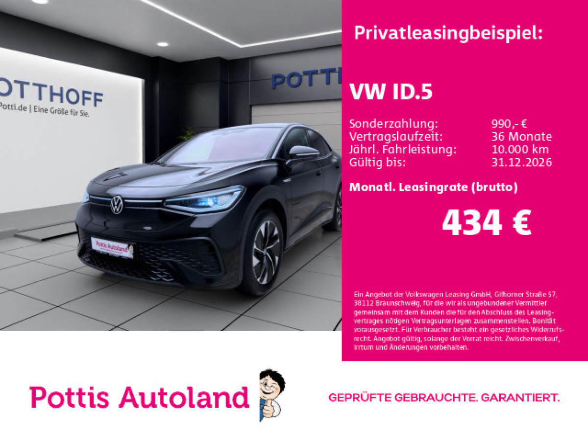 Thumb 0: Volkswagen ID.5 PRO AHK KAMERA NAVI SITZHZG IQ.LIGHT