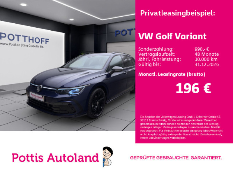 Bild 0: Volkswagen Golf Variant 1.5 TSI R-LINE NAVI HuD PDC SITZHZG