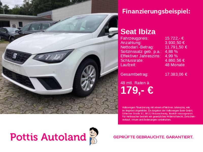 Bild 0: Seat Ibiza 1.0 TSI STYLE KAMERA PDC LED SITZHZG