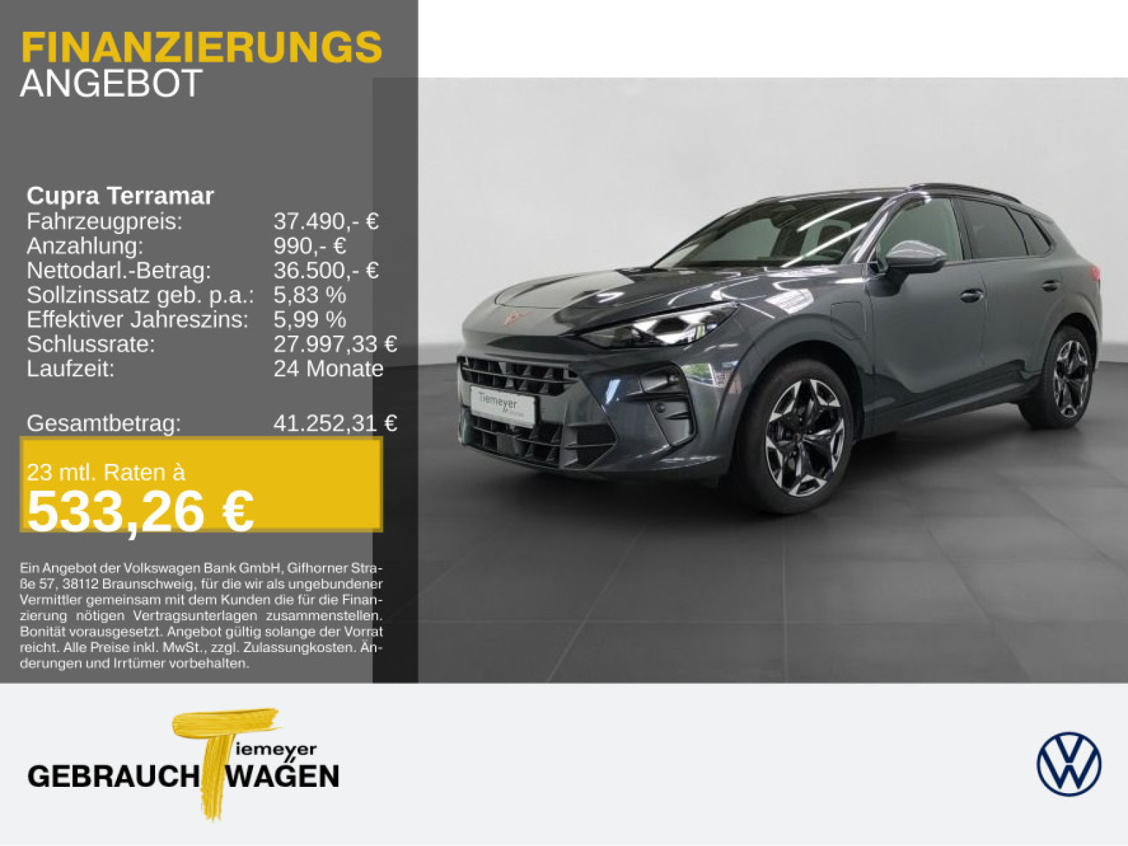 Cupra Terramar eHybrid VZ Cupra Terramar eHybrid VZ