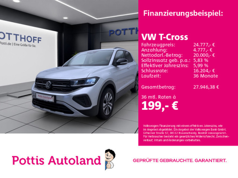 Bild 0: Volkswagen T-Cross 1.0 TSI DSG ENERGY KAMERA SITZHZG LED PDC
