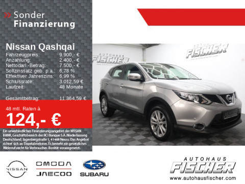 Automodell: Qashqai in der Farbe silber