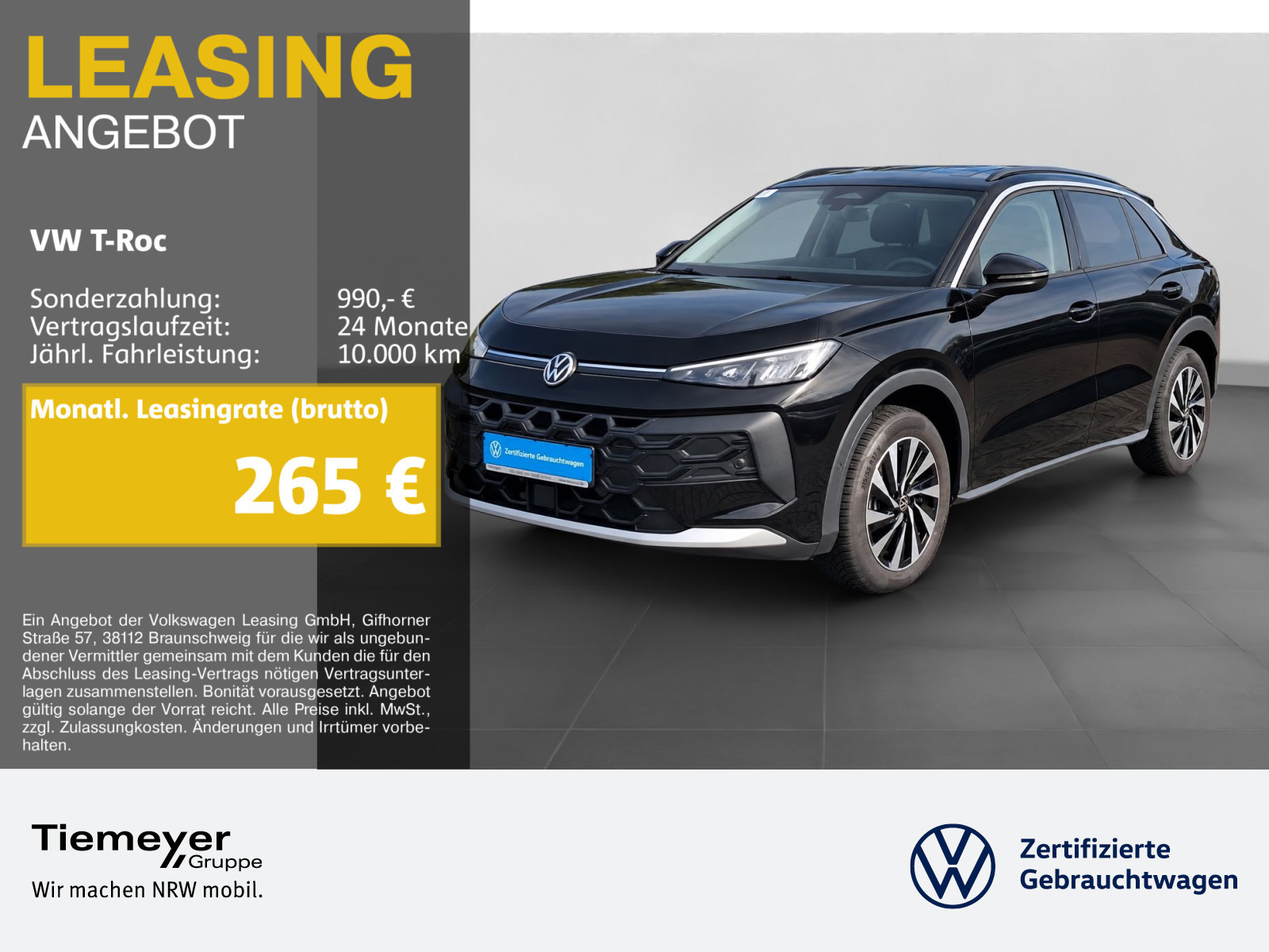 Volkswagen T-Roc 1.5 eTSI Volkswagen T-Roc 1.5 eTSI
