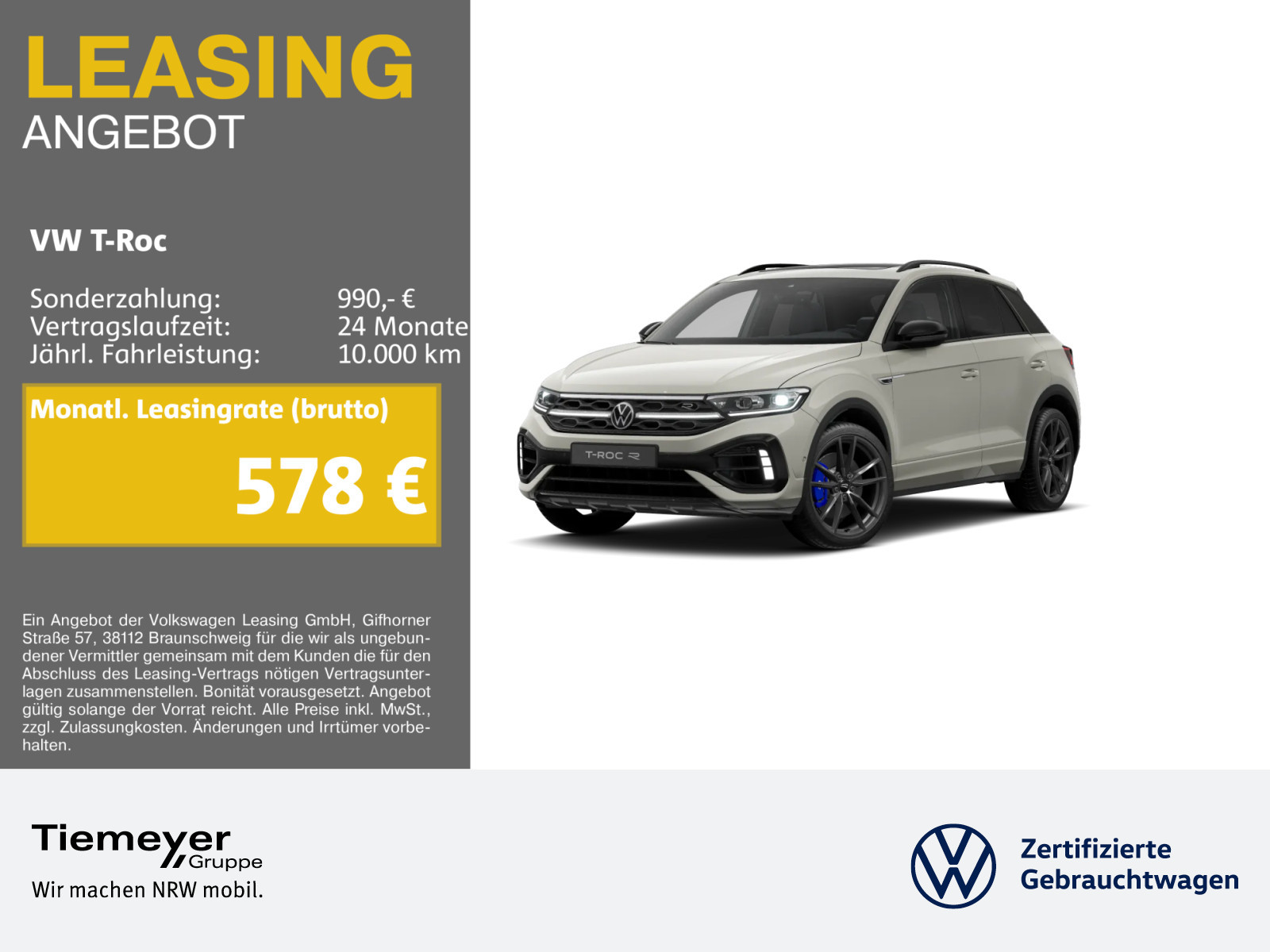 Volkswagen T-Roc DSG 4M Volkswagen T-Roc DSG 4M