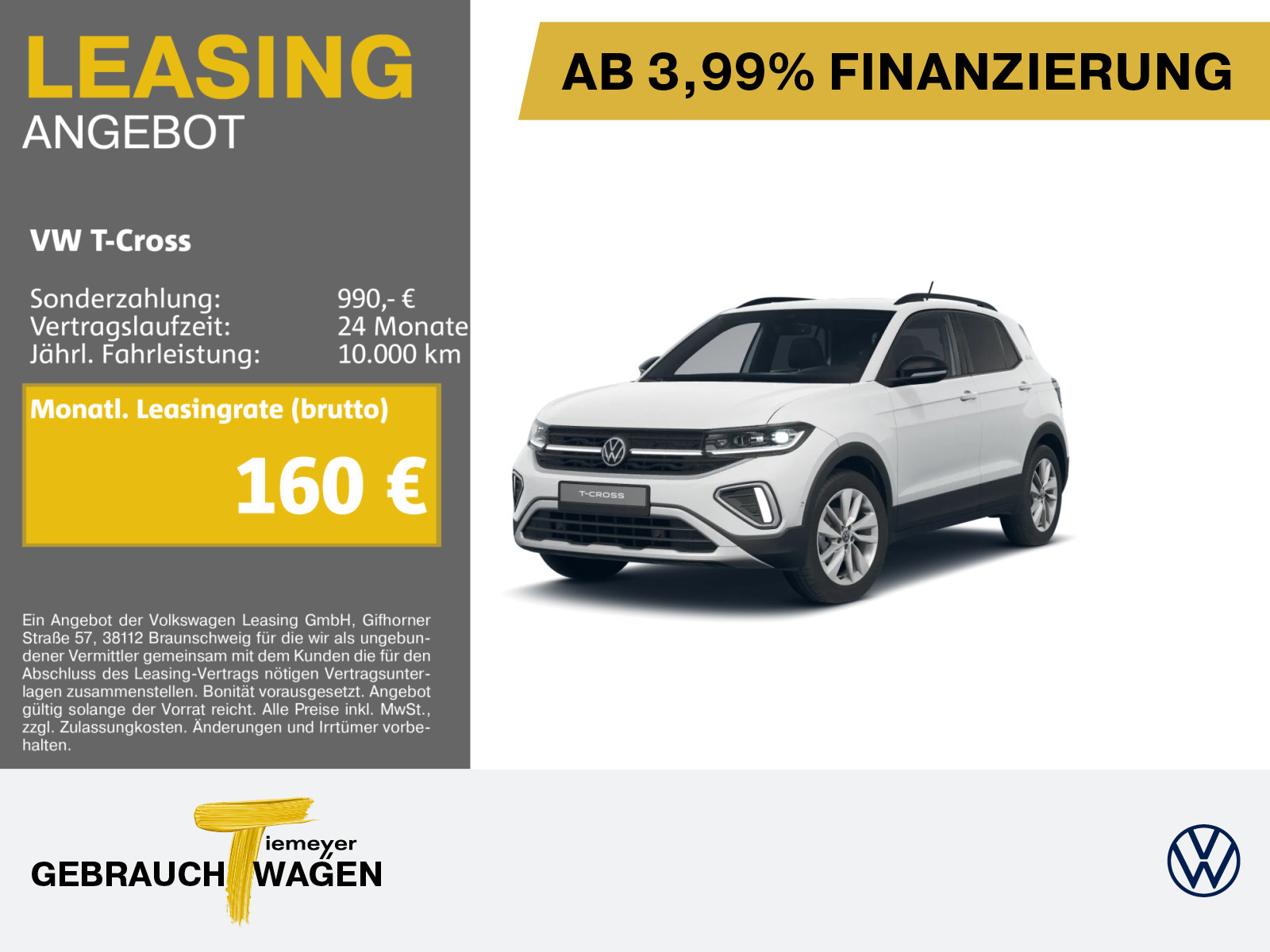 Volkswagen T-Cross 1.0 TSI Volkswagen T-Cross 1.0 TSI