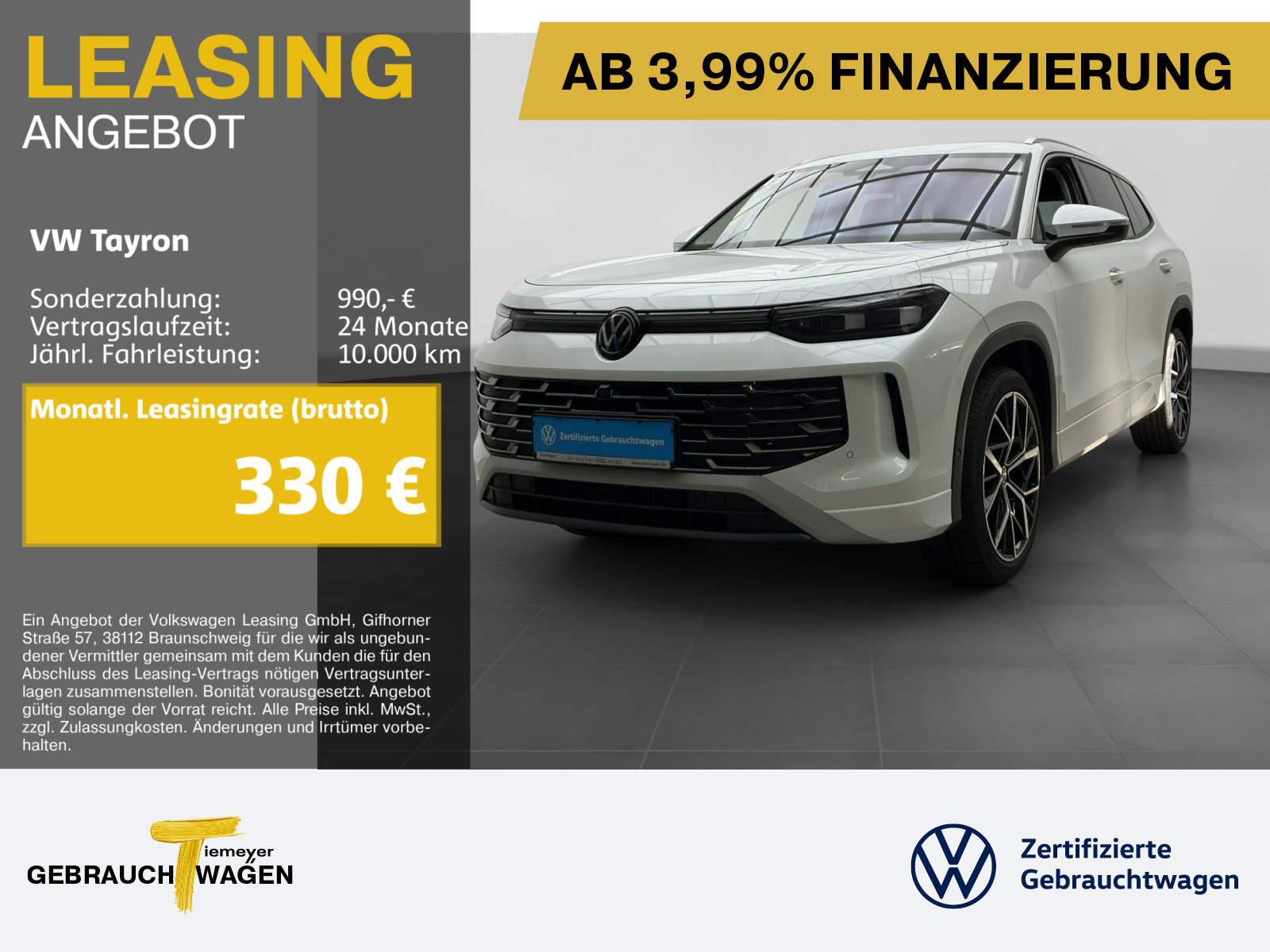 Volkswagen Tayron 2.0 TSI Volkswagen Tayron 2.0 TSI