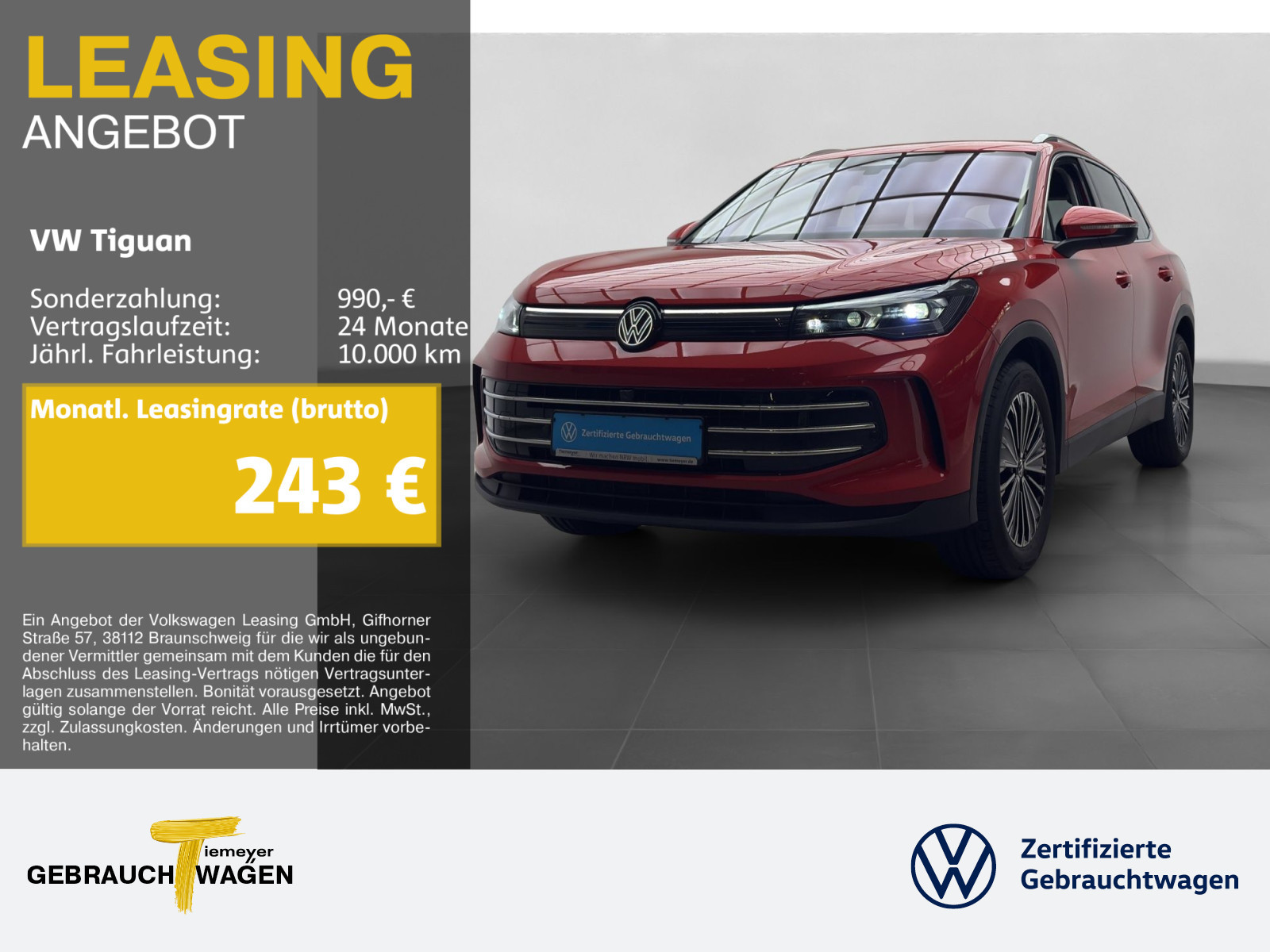 Volkswagen Tiguan 1.5 eTSI Volkswagen Tiguan 1.5 eTSI