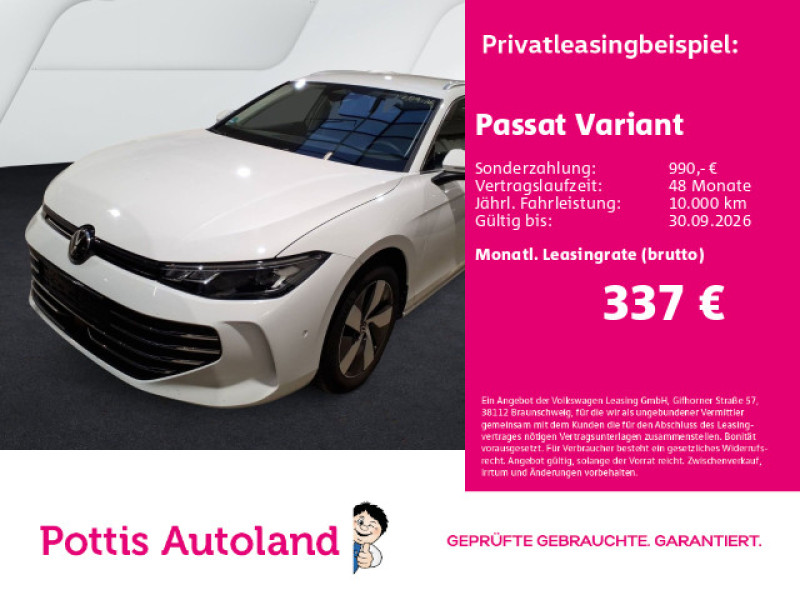 Bild 0: Volkswagen Passat Variant 1.5 eTSI DSG BUSINESS NAVI AHK KAMERA KLIMA