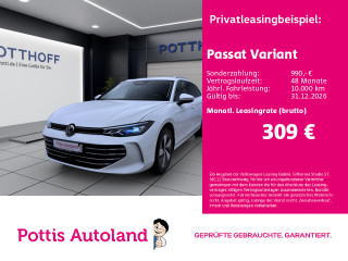 Volkswagen Passat Variant 1.5 eTSI DSG BUSINESS NAVI AHK KLIMA KAMERA