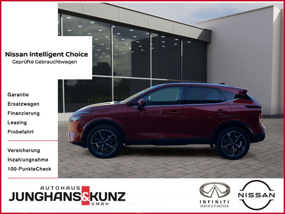 Ansicht 1 - Gebrauchtwagen Fahrzeug, Modell Qashqai der Marke Nissan von Verkäufer Autohaus Junghans & Kunz GmbH