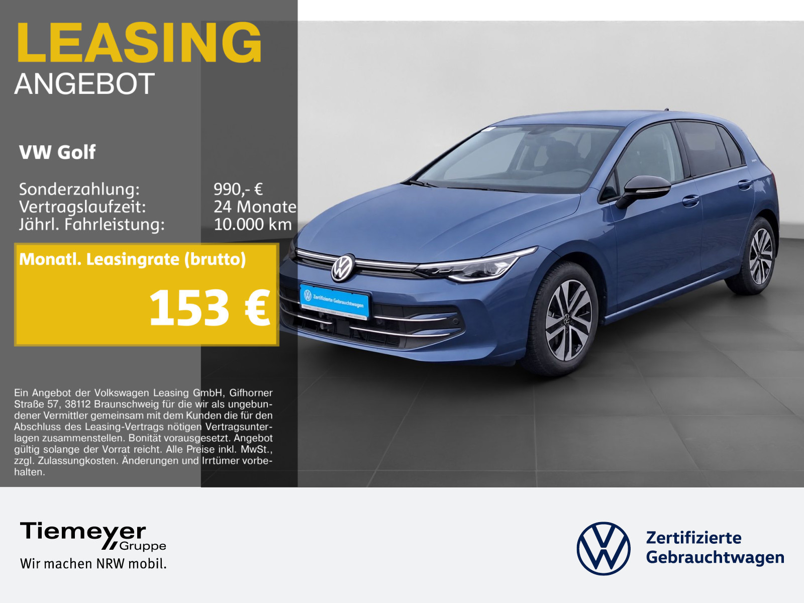 Volkswagen Golf 1.5 TSI Volkswagen Golf 1.5 TSI