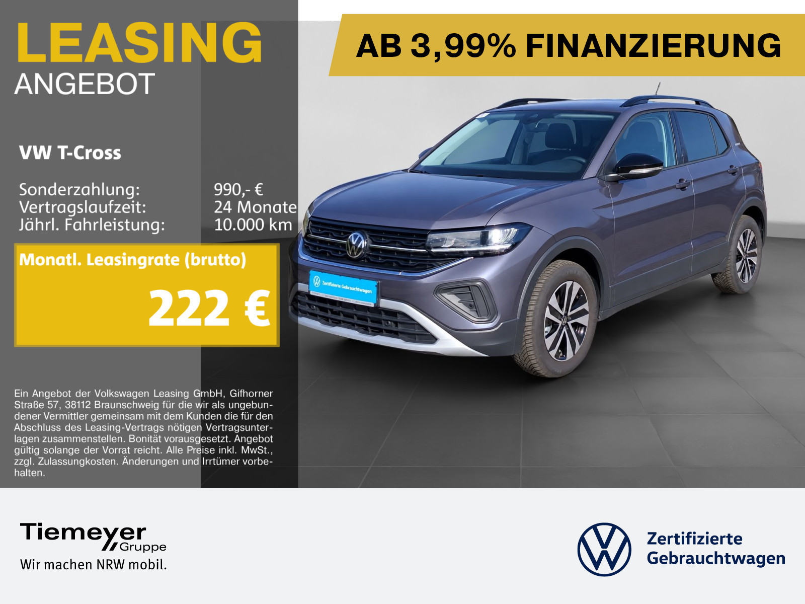 Volkswagen T-Cross 1.0 TSI Volkswagen T-Cross 1.0 TSI