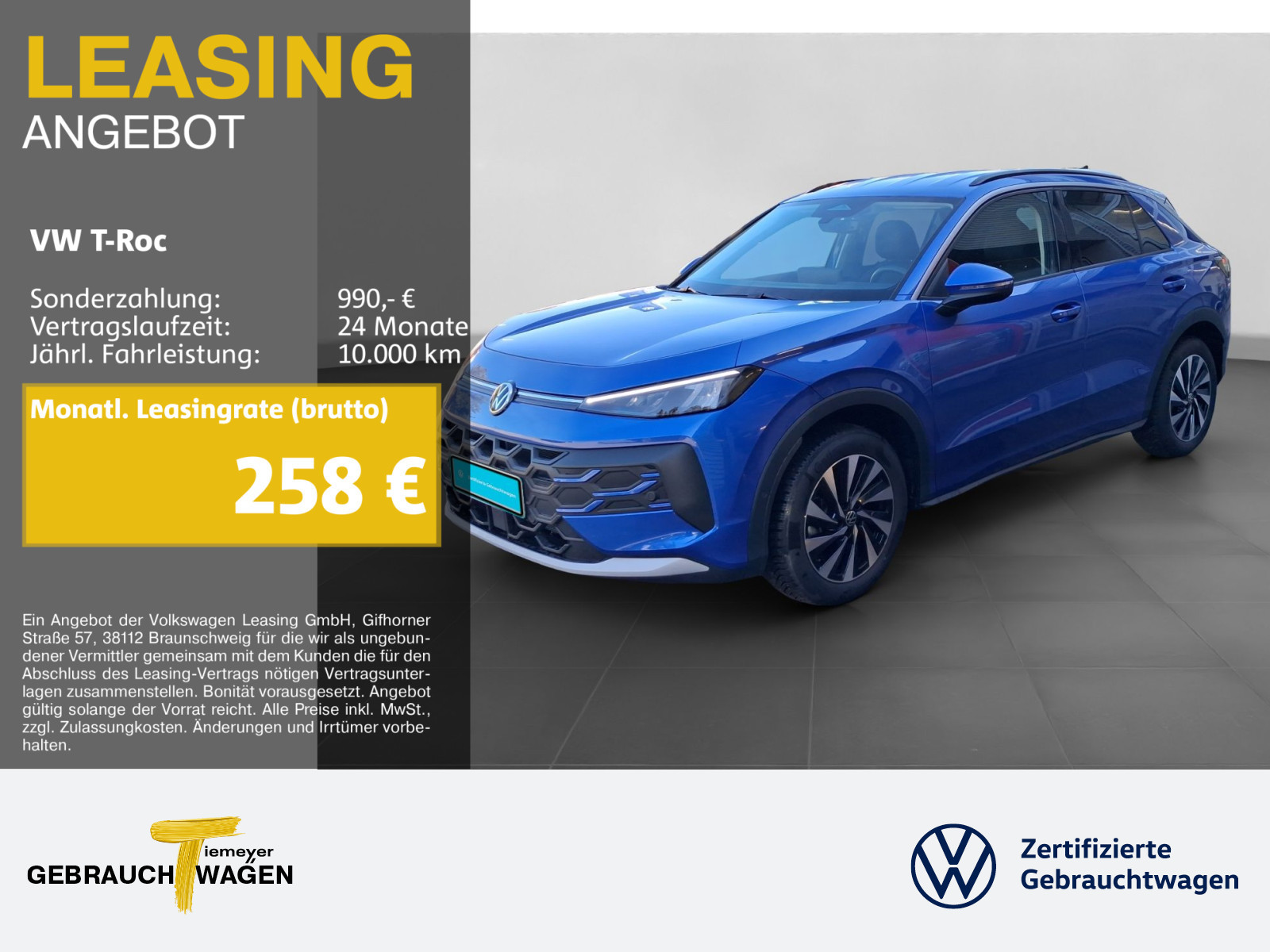 Volkswagen T-Roc 1.5 eTSI Volkswagen T-Roc 1.5 eTSI