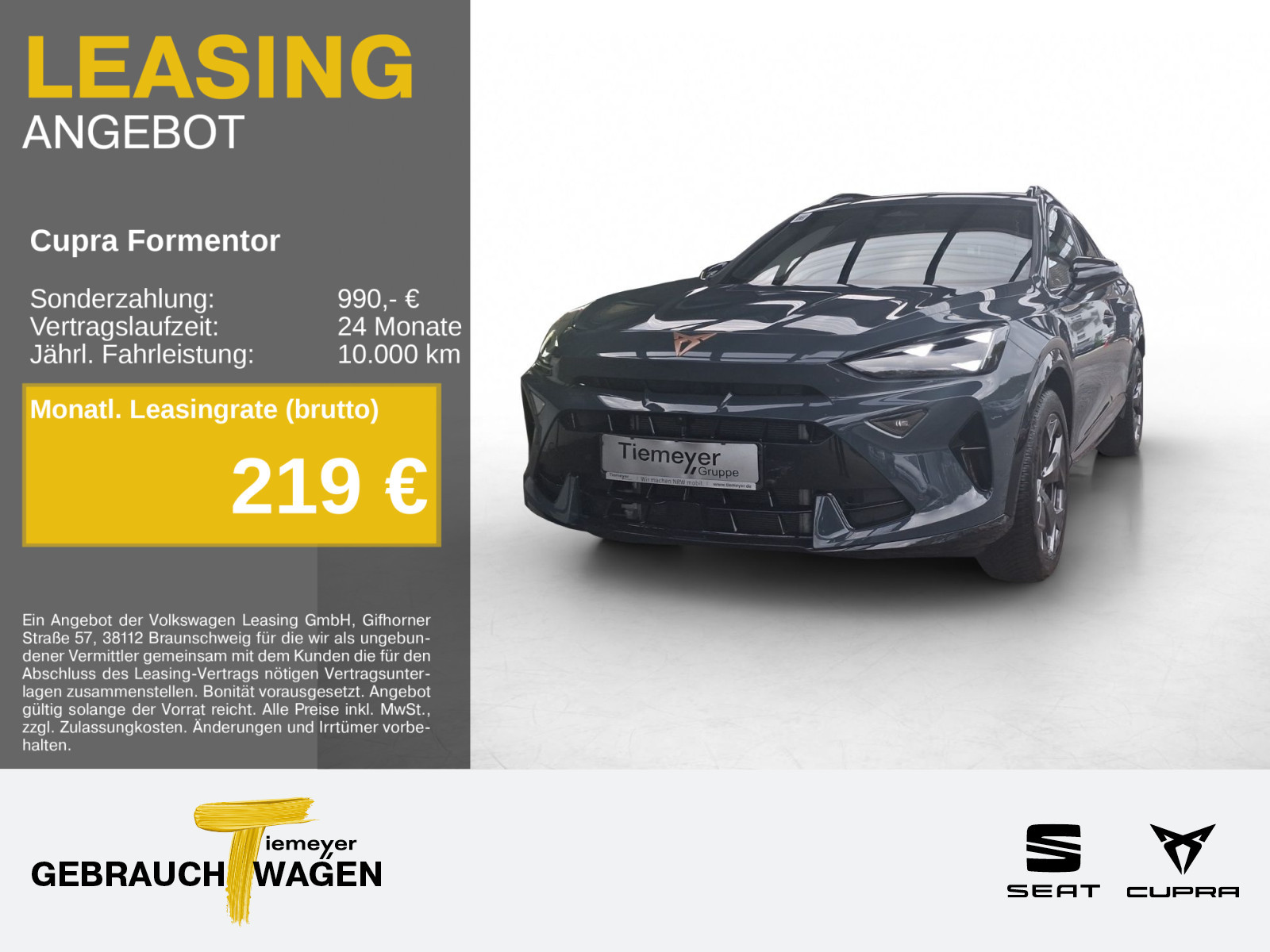 Cupra Formentor 1.5 eTSI Cupra Formentor 1.5 eTSI