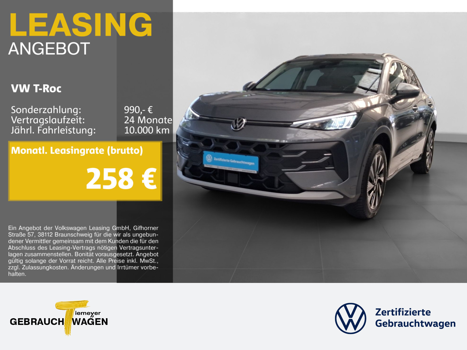 Volkswagen T-Roc 1.5 eTSI Volkswagen T-Roc 1.5 eTSI