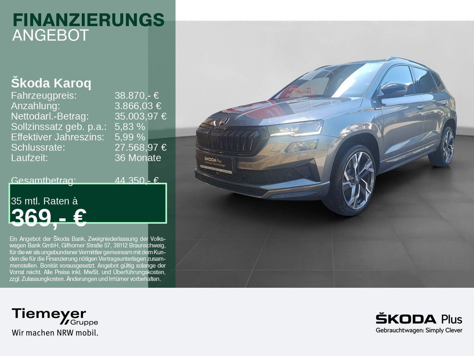 Škoda Karoq 1.5 TSI Škoda Karoq 1.5 TSI