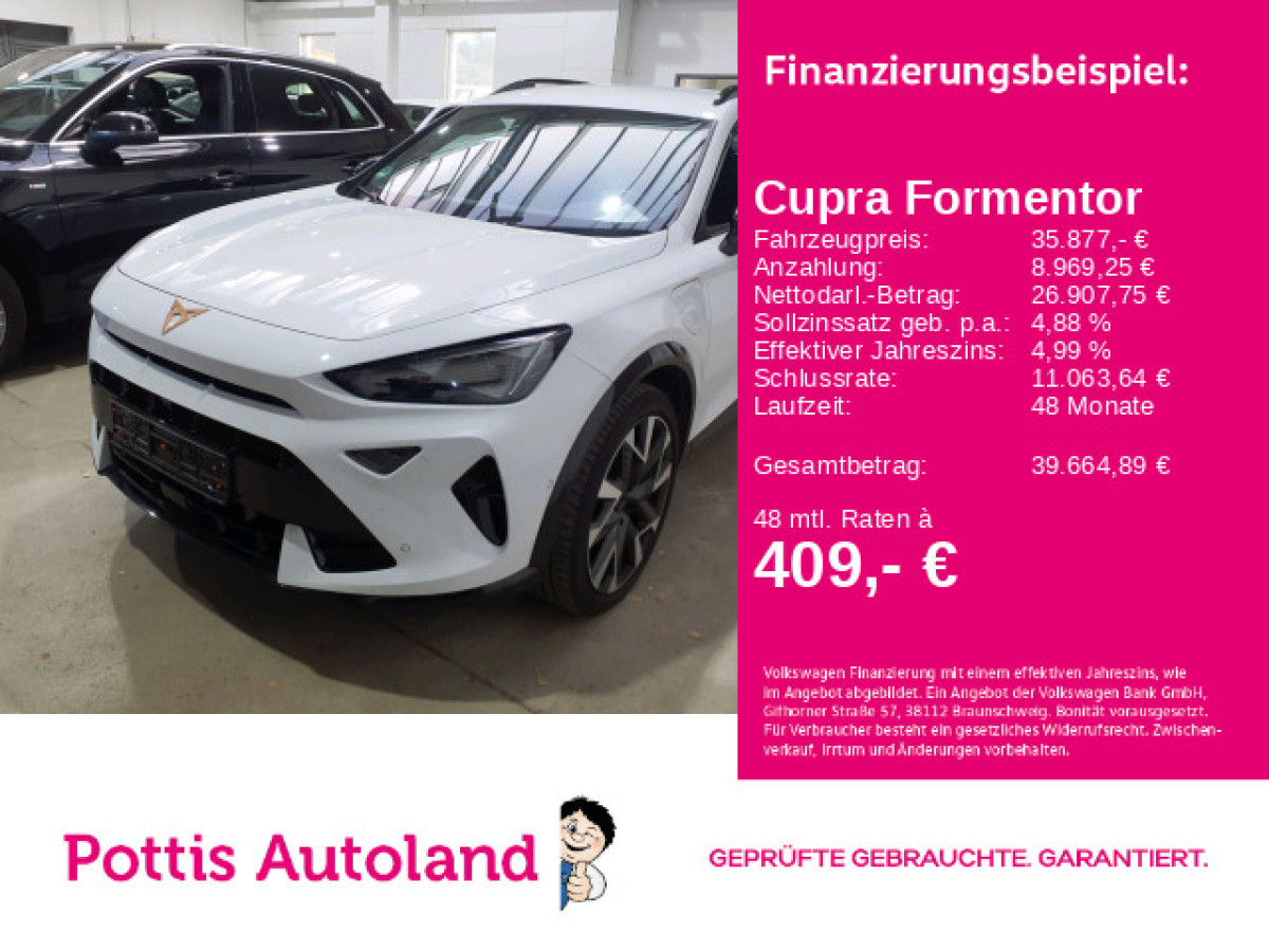 Thumb 0: Cupra Formentor 1.5 TSI e-Hybrid DSG VZ AHK NAVI KAMERA