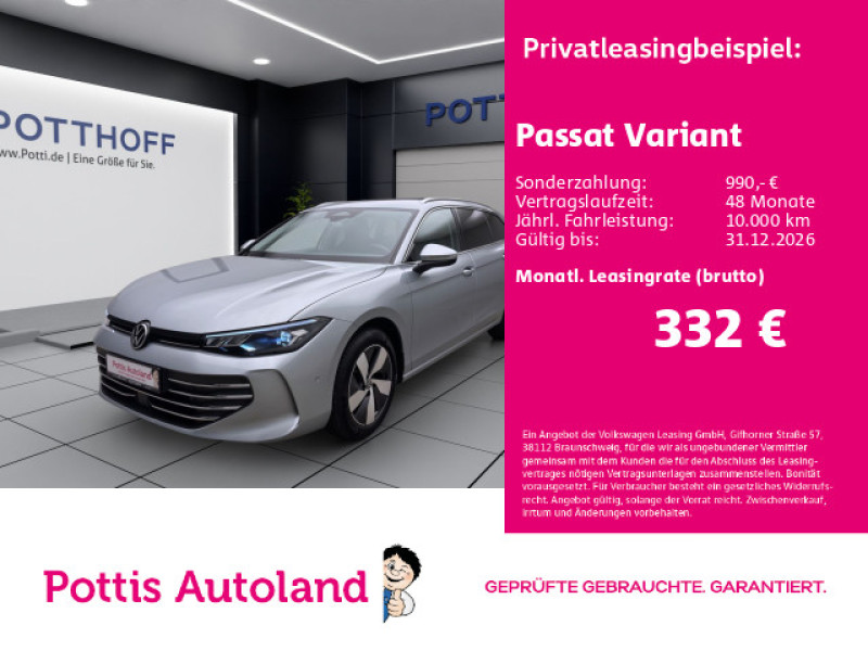 Bild 0: Volkswagen Passat Variant 1.5 eTSI DSG BUSINESS NAVI KAMERA AHK SITZHZG