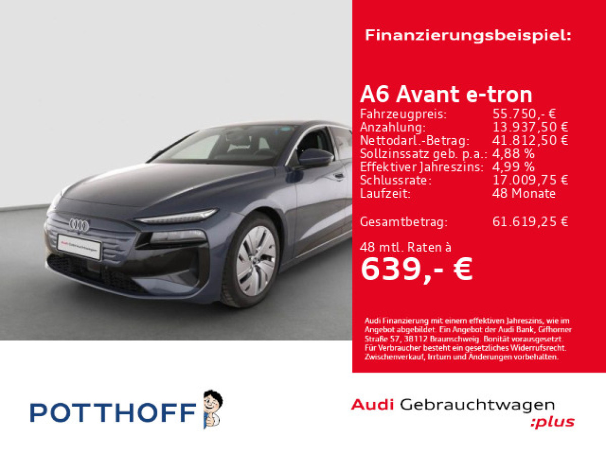 Thumb 0: Audi A6 Avant e-tron AHK SITZHZG VIRTUAL LED+