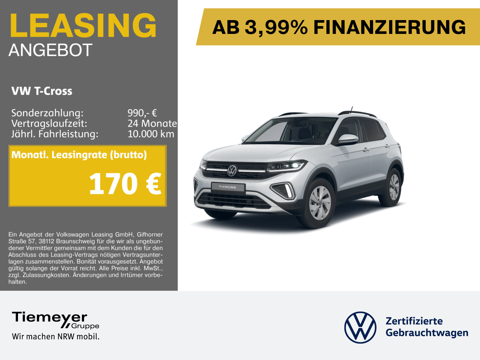 Volkswagen T-Cross 1.0 TSI Volkswagen T-Cross 1.0 TSI