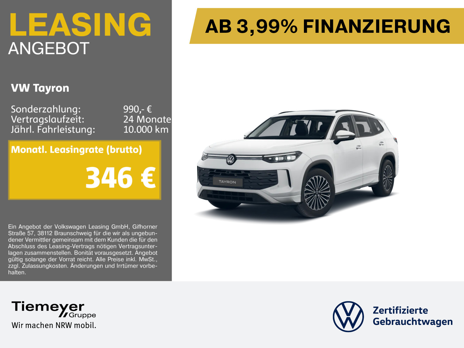 Volkswagen Tayron 2.0 TDI