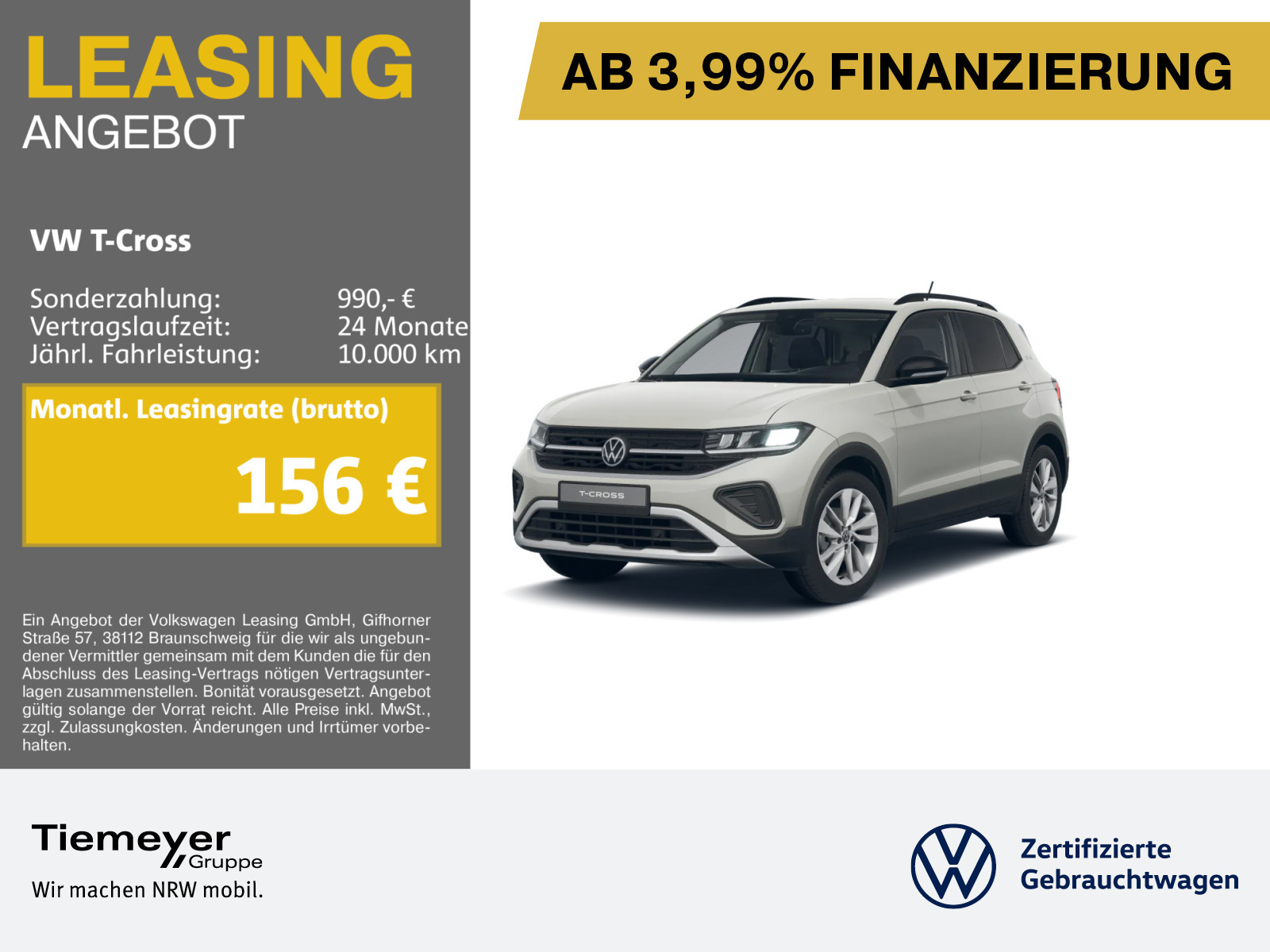 Volkswagen T-Cross 1.0 TSI Volkswagen T-Cross 1.0 TSI