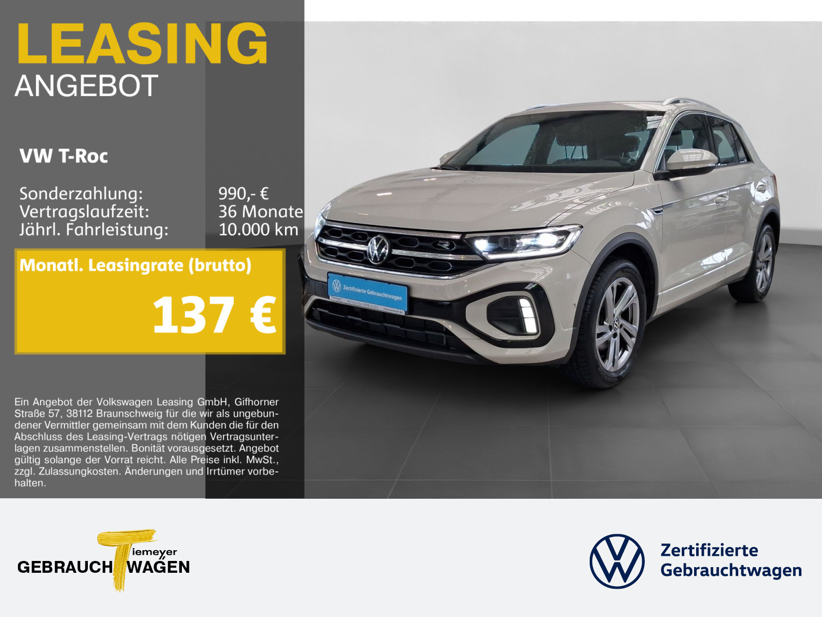 Volkswagen T-Roc 1.0 TSI Volkswagen T-Roc 1.0 TSI
