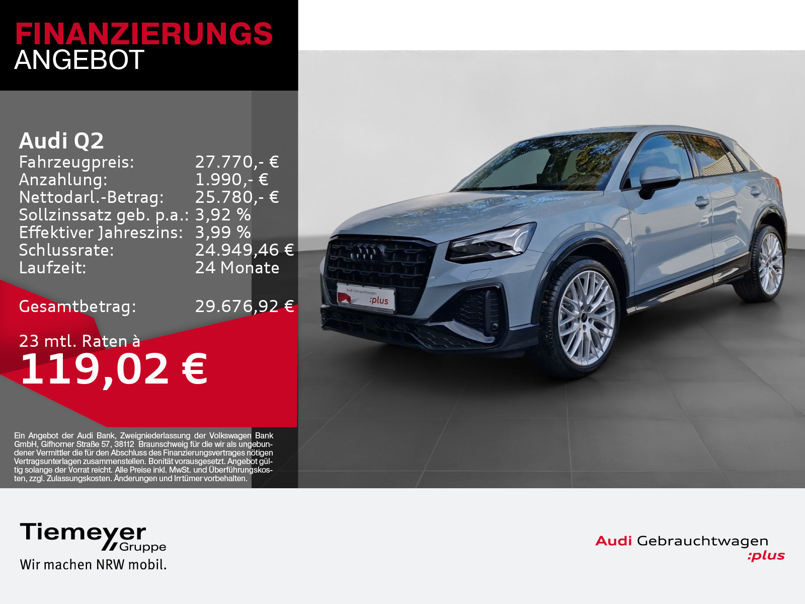 Audi Q2 30 TFSI Audi Q2 30 TFSI