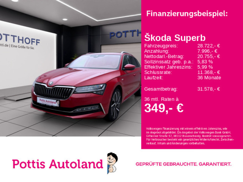 Bild 0: Škoda Superb Combi 2.0 TSI DSG L&K PANO AHK NAVI CANTON