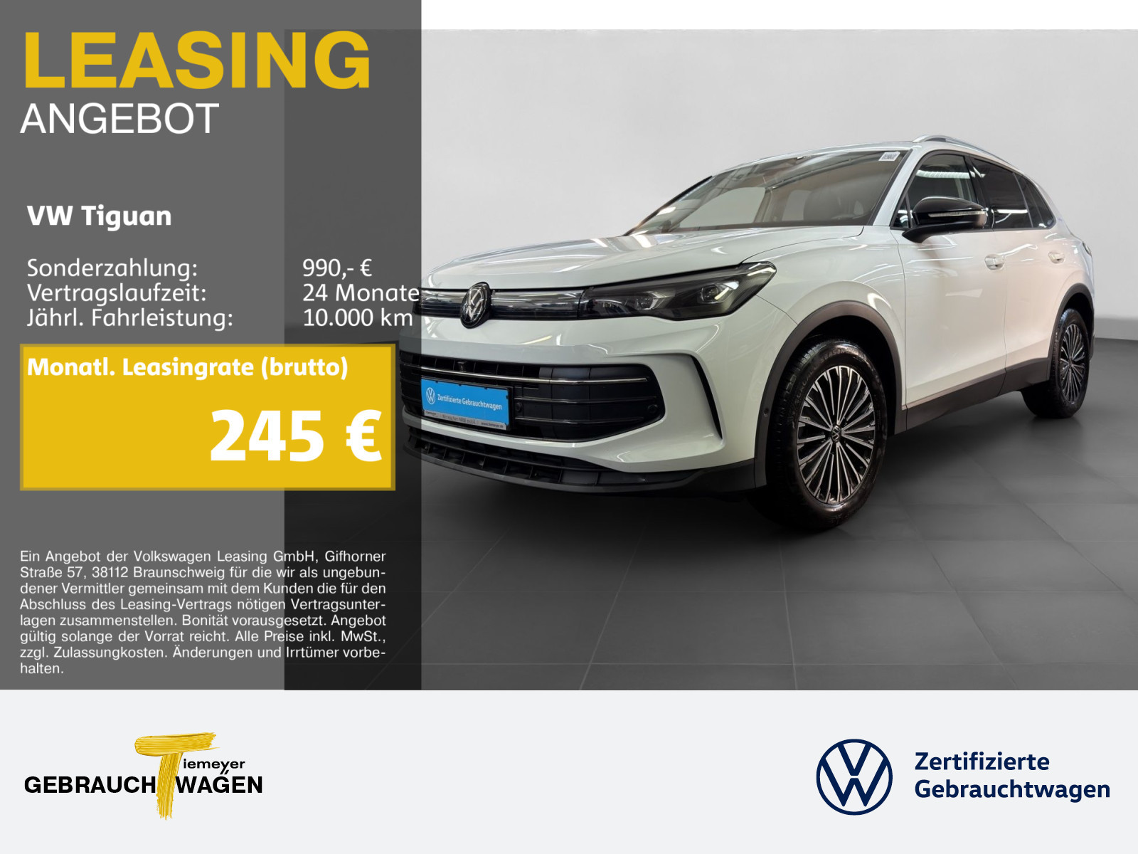 Volkswagen Tiguan 1.5 eTSI Volkswagen Tiguan 1.5 eTSI