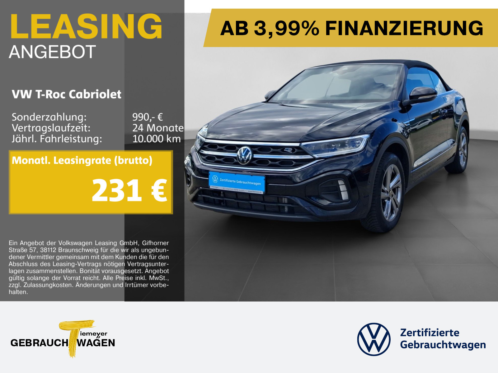 Volkswagen T-Roc Cabrio 1.5 Volkswagen T-Roc Cabrio 1.5