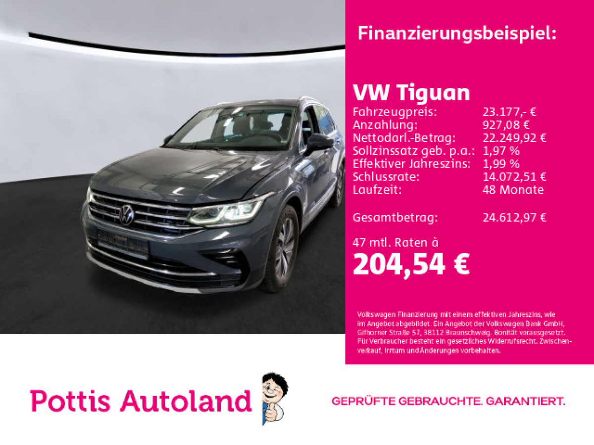 Thumb 0: Volkswagen Tiguan 1.4 TSI eHybrid DSG ELEGANCE PANO NAVI AHK KAMERA